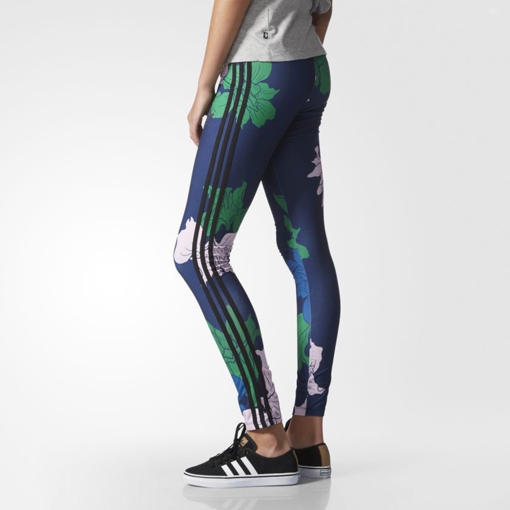 Rita Ora x Adidas floral tights